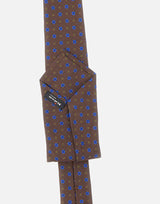 Cravatta in seta con micromotivo UCRVKRC02M8506 000 KITON 