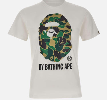 T-shirt "ABC Camo By Bathing  APE" 001TEM301005M WHXGR BAPE 