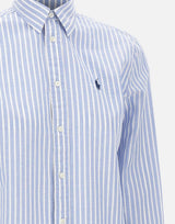 Camicia in cotone e lino classic-Fit 211971514 503 POLO RALPH LAUREN 