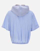 Camicia "Raf Hoodie" DFM06003TS060 AZBRD PDF 