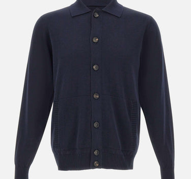 Cardigan con collo polo BP3MLT CR12R890 FILIPPO DE LAURENTIIS 