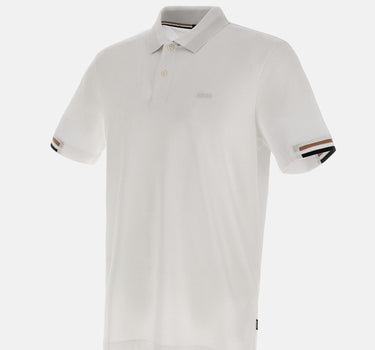 Polo Boss in cotone 50467113 100 BOSS 