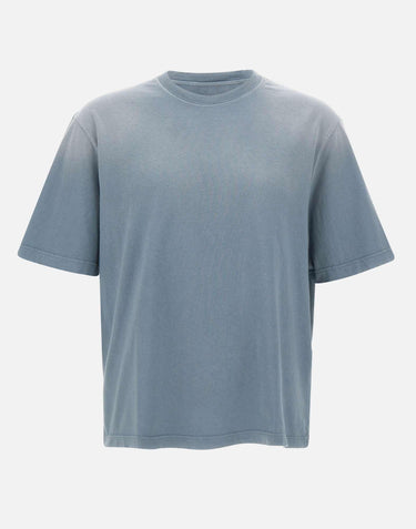 T-shirt con stampa revers sul retro GUP01873 P00177350813 GOLDEN GOOSE 