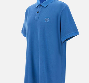 Polo in piqué di cotone 22002SCS0067 V0022 STONE ISLAND 