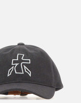 Cappello da baseball in cotone BALL07 BLACK PREMIATA 