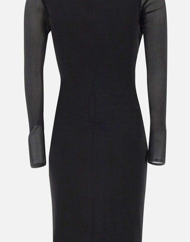 Abito midi con farfalla 2A735A N0990 BLUMARINE 