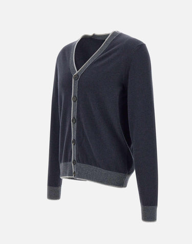 Cardigan in lana, seta e cashmere R59363F12 E9018E61 PESERICO 