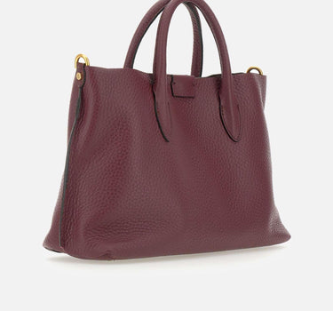 Borsa a mano "Aretha" in pelle BS11832 RNGDBLWINEBERRYMORO GIANNI CHIARINI 