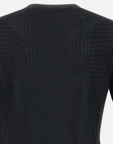 T-shirt  in filato di cotone e viscosa 100221 013 KANGRA 