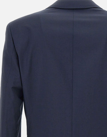 Blazer "H Huge" in lana<BR/> 50482734 405 BOSS 