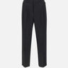 "Slacks" jogger in gabardine di lana GMP01508 P00117090100 GOLDEN GOOSE 