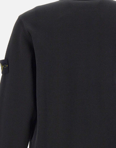 Felpa in cotone biologico a punto rete 6100011S0297 V0029 STONE ISLAND 