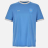 T-shirt in cotone elasticizzato con bandiera 50562134 454 BOSS 