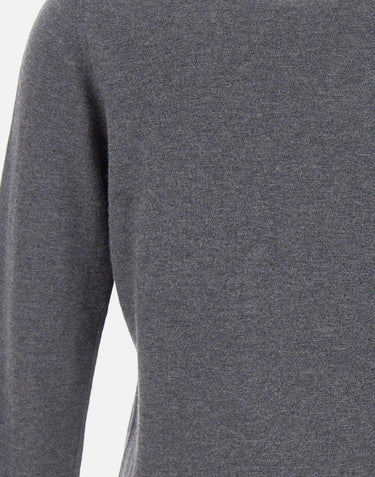 Maglia girocollo in lana vergine 400801 032 KANGRA 