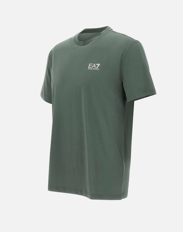 T-shirt "Logo Series" in jersey di cotone 7M000567 AF10375U7260 EA7 