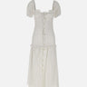 Abito in cotone<BR/> 8101 BIANCO LES FILLES D'EVA 