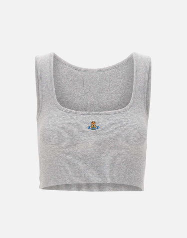 "Cropped rib vest" 1G010011 J009CP001 VIVIENNE WESTWOOD 