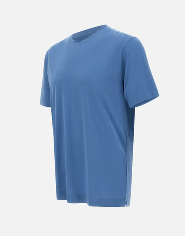 T-shirt in cotone Supima DK17103 INDACO DIKTAT 