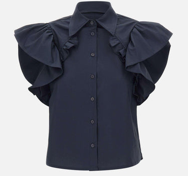 Camicia con volant SPJLE024 3000 KAOS 