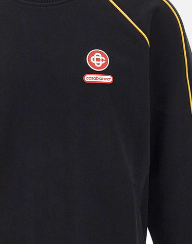 Felpa "Black loopback" MAW25JTP437 01 CASABLANCA 