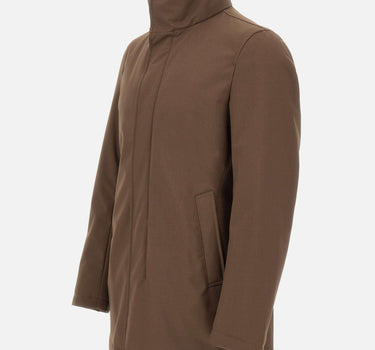 Parka con colletto pelliccia sintetica IM000370U 127308010 HERNO 