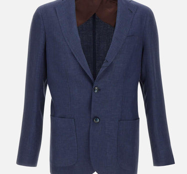 Blazer "Lello" in lino, lana e seta 35028 LELLO0003 BARBA 