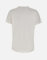 T-shirt in jersey con logo ricamato MA71G61E2 270 ELISABETTA FRANCHI 