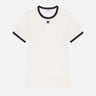 T-shirt "Signature Contrast" VESJTS020JS0070 HERWHTBLK COURREGES 