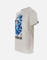 T-shirt "ABC Camo By Bathing  APE" 001TEM301005M WHXBL BAPE 