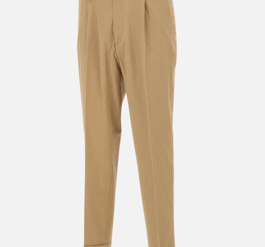 Pantaloni in cotone goffrato B1270189 1326 PAOLO PECORA 