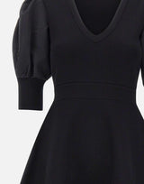 Abito in maglia con maniche a palloncino MF5446MA96E 22222 LIU-JO 