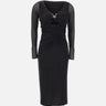 Abito midi con farfalla 2A735A N0990 BLUMARINE 