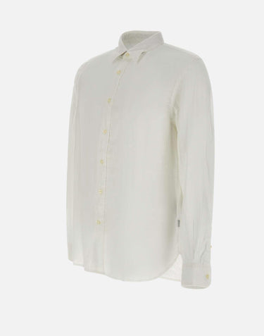 Camicia in lino CFWOSI0113 MRUT33728041 WOOLRICH 