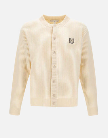 "Fox head cardigan" PM00508KT1149 P700 MAISON KITSUNE' 