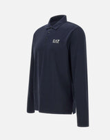 Polo in cotone stretch 8NPF15 PJVQZ1562 EA7 