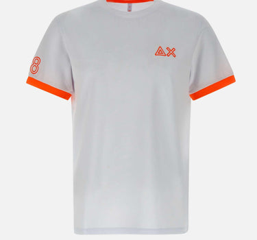 T-shirt "Piquet logo fluo" T35125 01 SUN68 