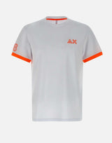 T-shirt "Piquet logo fluo" T35125 01 SUN68 