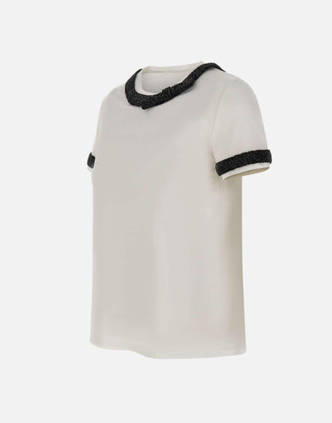 T-shirt "Pontile" 2526976013600 009 MAX MARA STUDIO ELEGANTE 
