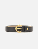 Cintura in pelle con fibbia tonda CNK00958 GRNNERO GIANNI CHIARINI 