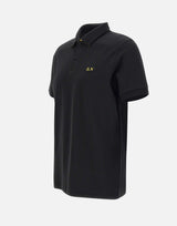 "Print under collar polo shirt" A35115 11 SUN68 