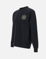 "Le sweatshirt slogan tresses" SW172 CO127BLACK DROLE DE MONSIEUR 