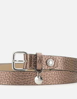 Cintura in pelle con charm CNK00093 RNGMOON GIANNI CHIARINI 