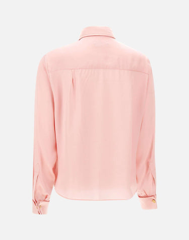 Camicia in seta H225SHRT PINK HEBE STUDIO 