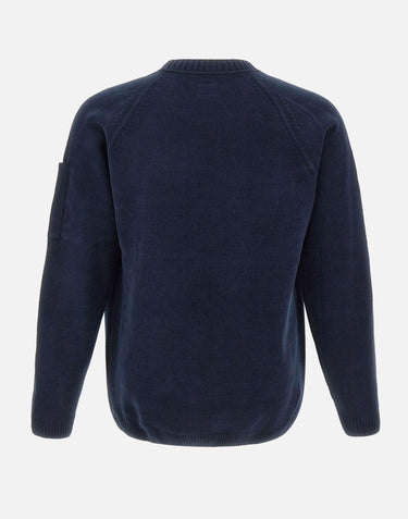 Maglia in ciniglia di cotone 20CMKN117A 005687G889 C.P. COMPANY