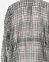 Camicia "Zero Waste checked" COPCH94F2065 GRY COPERNI 