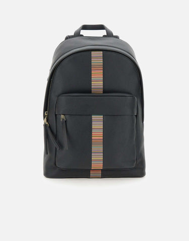 'Signature Stripe' Trim Backpack" M1A8037 CMULTI79 PAUL SMITH 