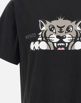 "Happy tiger t-shirt" FF65TS4514SG 99J KENZO PARIS 