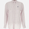 Camicia over in lino a righe 211A96158 011 POLO RALPH LAUREN 