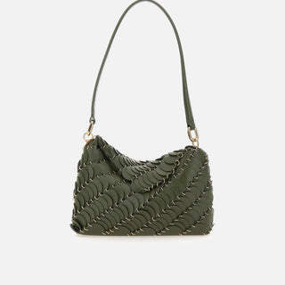 "Sac a main Khaki Paco leather bag" 25ASS0424CLF259 M338 RABANNE 