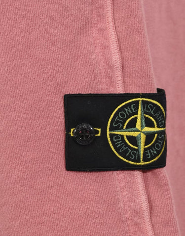 Shorts in felpa malfilé effetto "old" 6200014S0060 V018G STONE ISLAND 